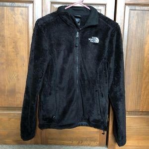 Black North Face Full Zip (XS)